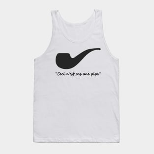 "Ceci n'est pas une pipe"- The Fault In Our Stars Tank Top